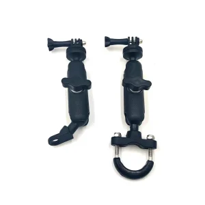 Suporte para GoPro/Insta360/DJI - Fixação em guiador ou espelho retrovisor de moto