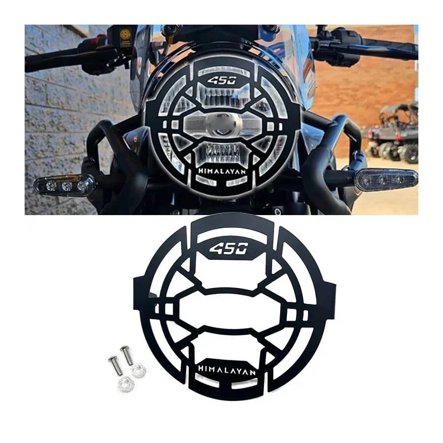 Protetor de Farol Royal Enfield Himalayan 450 2024-2025 - Grelha em Aço Inoxidável