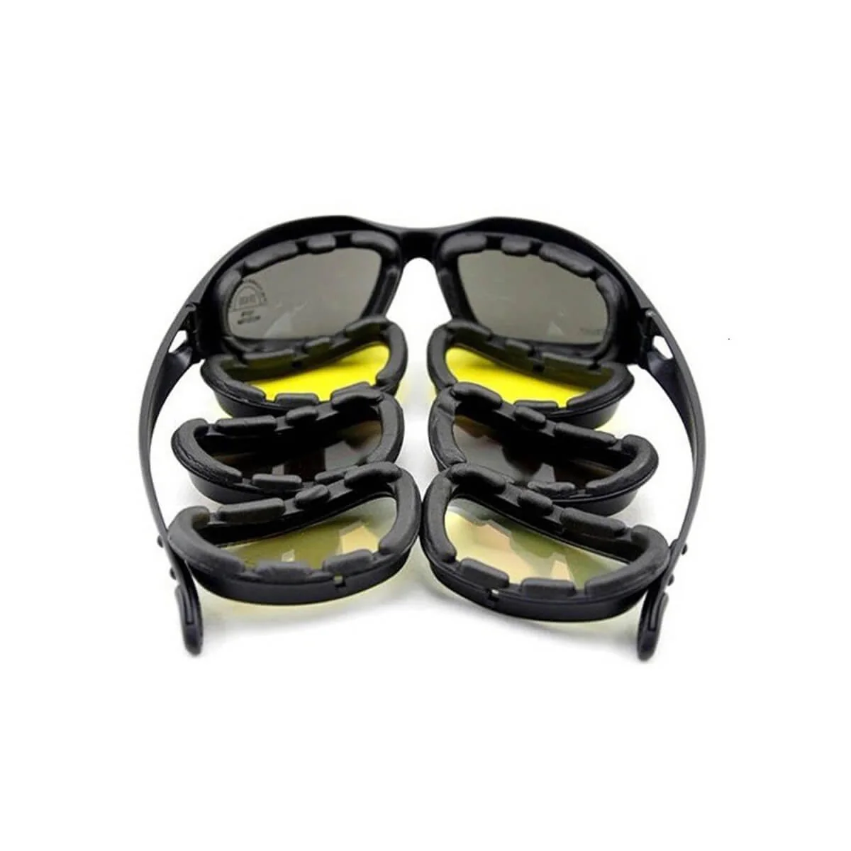 Óculos tácticos 4 Lentes intercambiáveis anti UV polarizados - Image 4