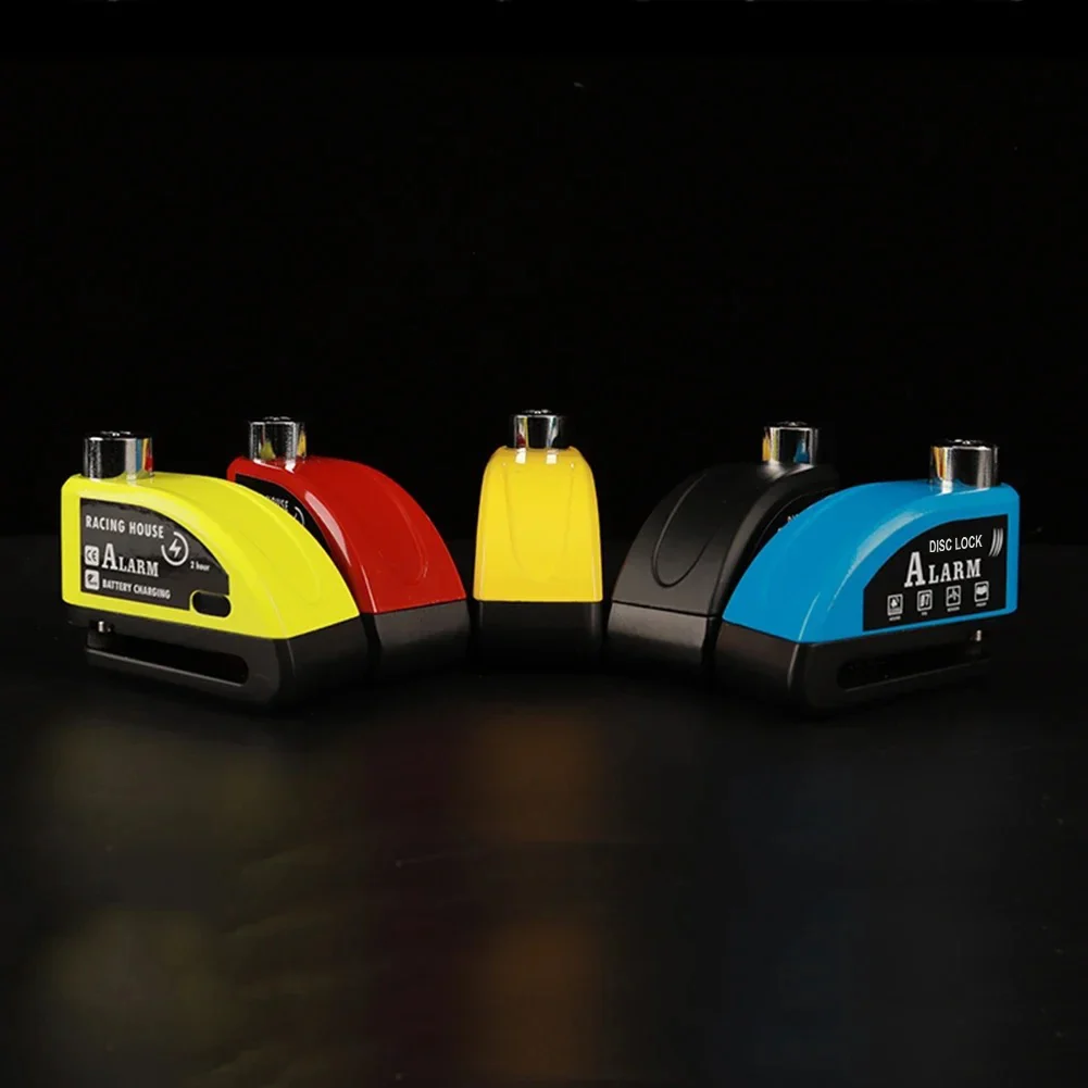 Cadeado Alarme Disco Moto 110dB Recarregável USB - Image 5