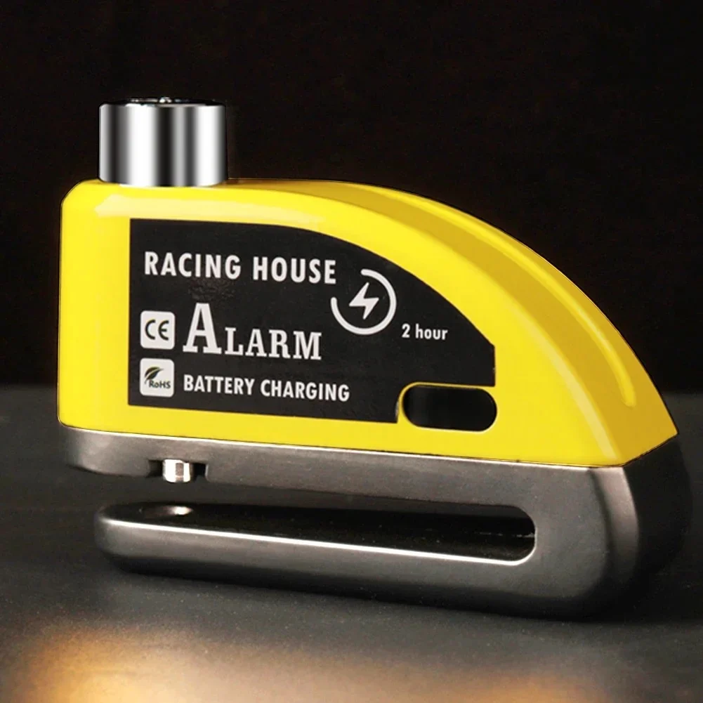 Cadeado Alarme Disco Moto 110dB Recarregável USB - Image 7