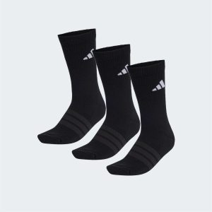 MEIAS DE CANO MÉDIO PRETAS – 3 PARES