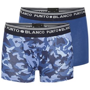 Boxer Duplo Camuflado Punto Blanco