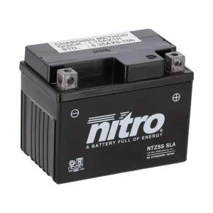 Bateria NITRO NTZ5S 12V 3.5Ah - Alta Performance para Moto