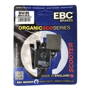 Pastilhas de travão EBC SFA186 para scooter e moto