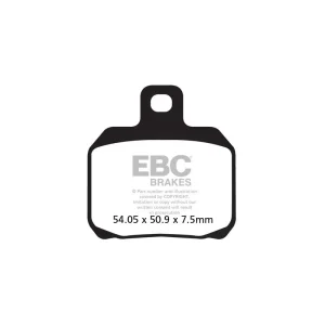 Pastilhas travão EBC FA266HH sinterizadas alta performance
