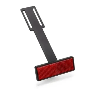Extensão de cauda com suporte ajustável - Refletor traseiro para moto