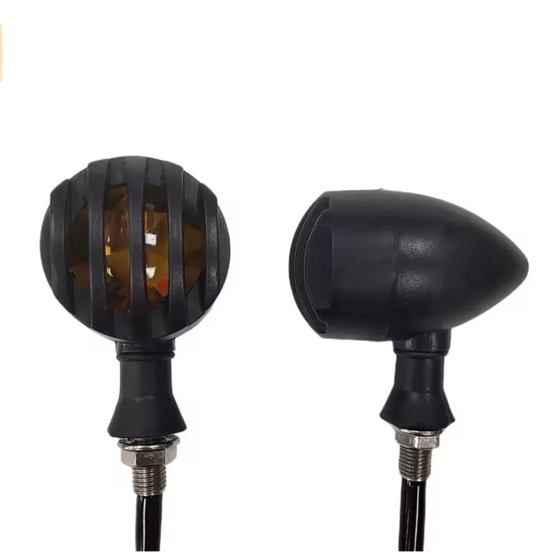 Par Piscas LED com Grelha Plástico - Lentes Âmbar - Image 6