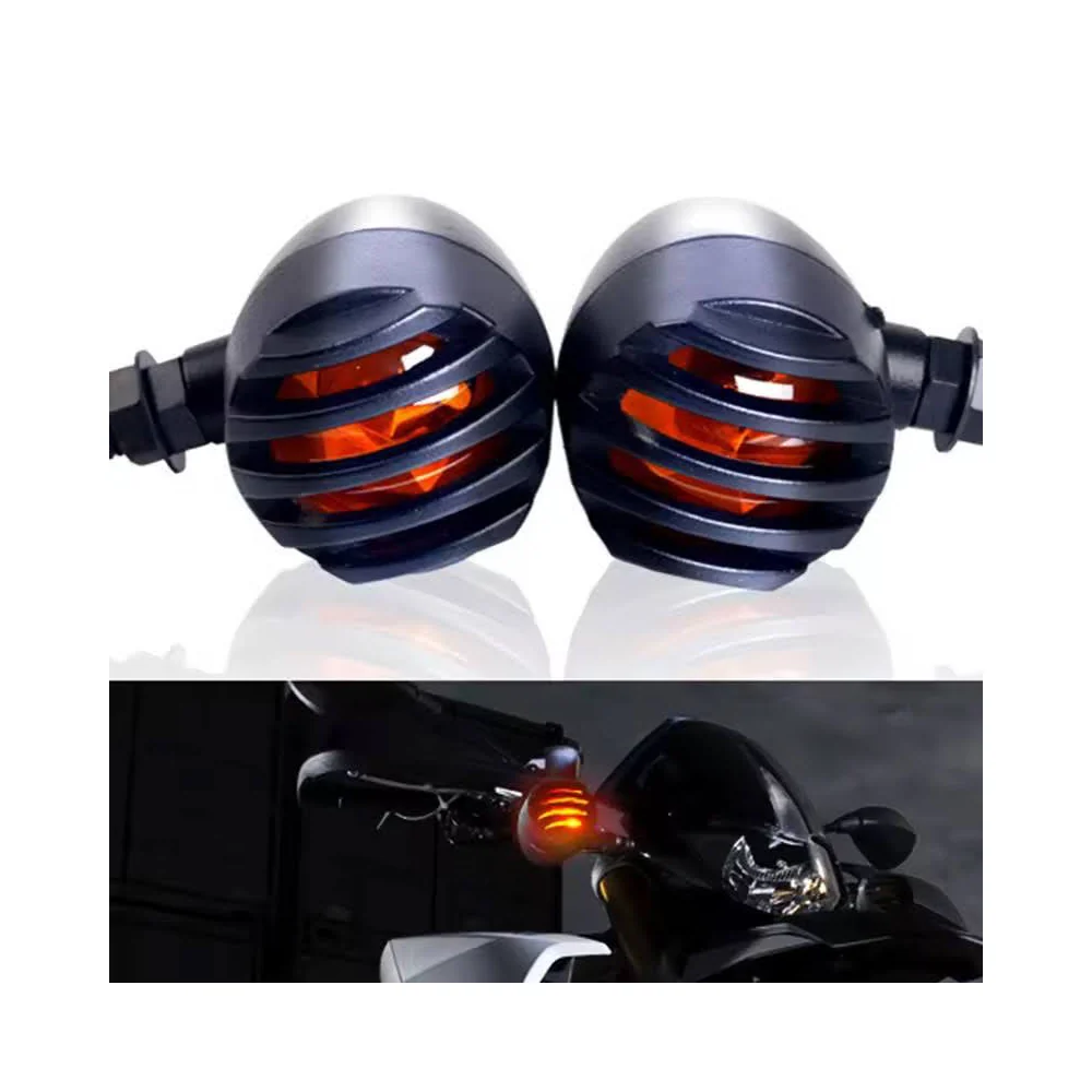 Par Piscas LED com Grelha Plástico - Lentes Âmbar - Image 7