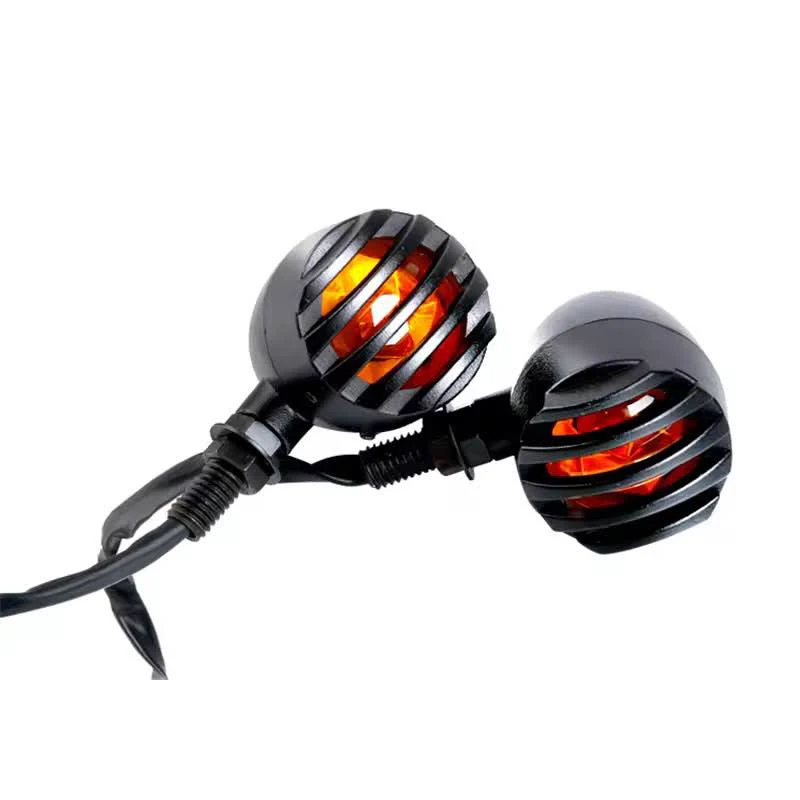 Par Piscas LED com Grelha Plástico - Lentes Âmbar - Image 9