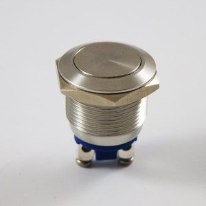 BOTÃO INOXIDÁVEL 12V 20 AMP  RRS