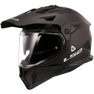 Capacete Motocross LS2 MX702 Pioneer II Solid Preto
