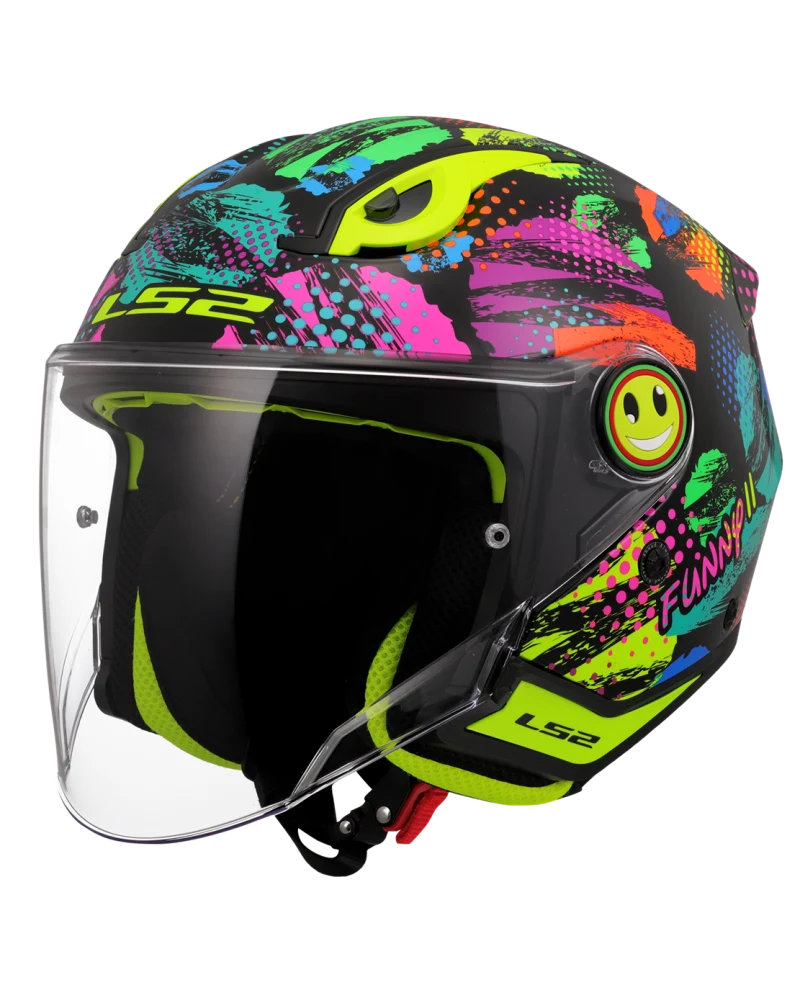 Capacete Jet Infantil LS2 OF622 Funny II Joy - Image 2
