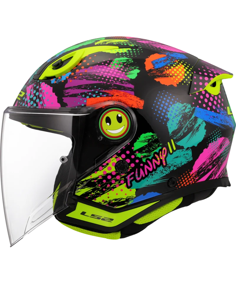 Capacete Jet Infantil LS2 OF622 Funny II Joy - Image 3