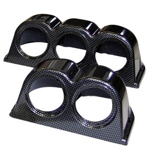 SUPORTE CARBONO PILAR 3 MANÓMETROS